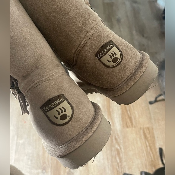 NWOT BEARPAW® Ariana Suede Tall Boot - Picture 3 of 8